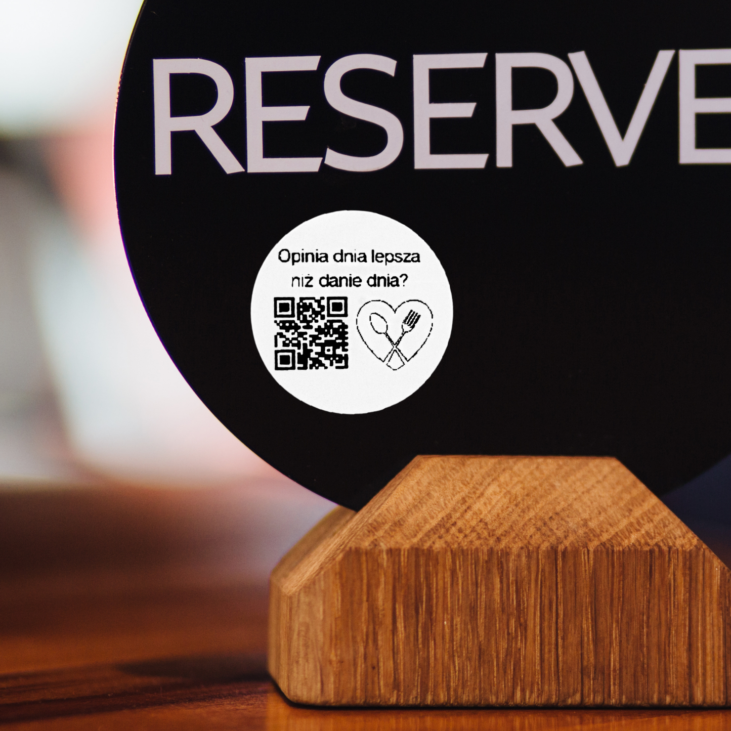 Naklejki QR do opinii Google 3 cm - danie dnia dla restauracji i dostawy – zestaw 468 szt