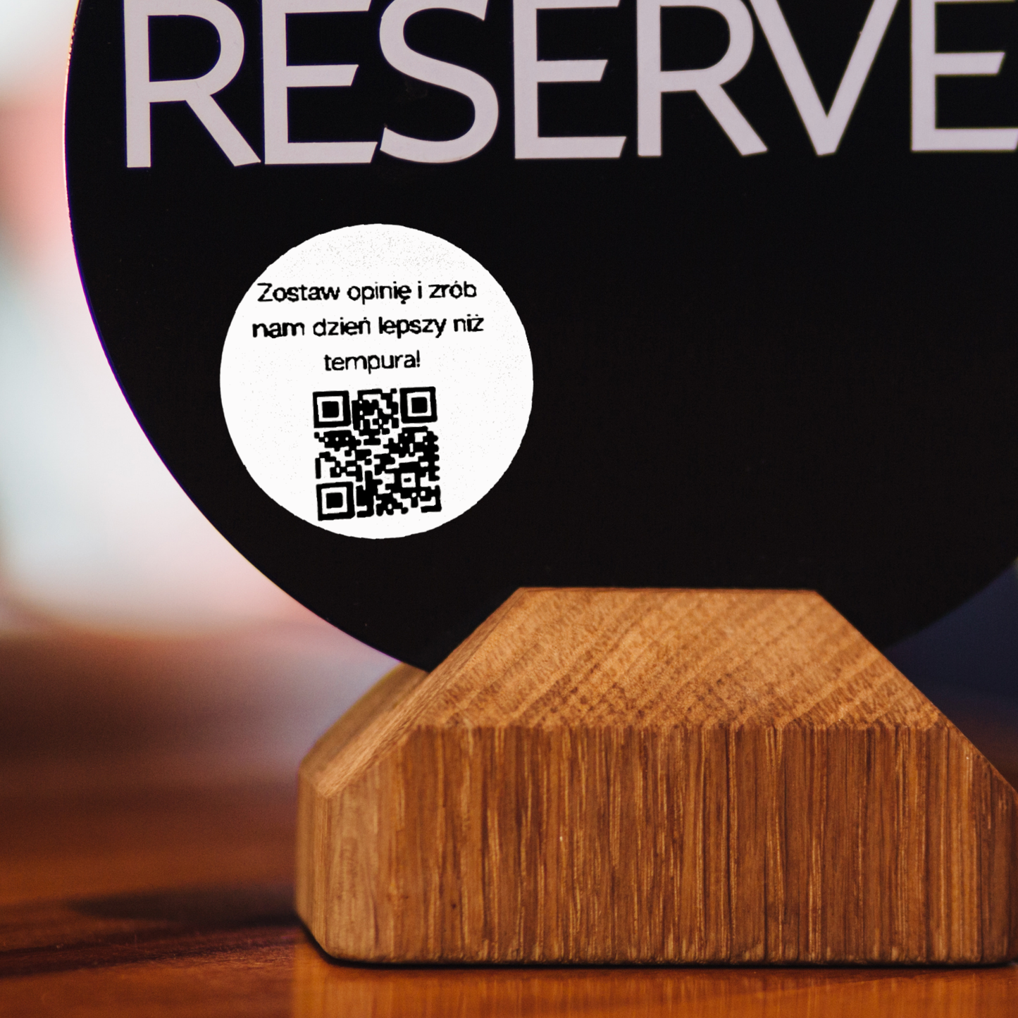 Naklejka QR do opinii Google sushi więcej recenzji restauracja 3cm zestaw 468szt