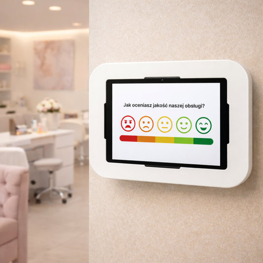 kiosk w beauty salonie