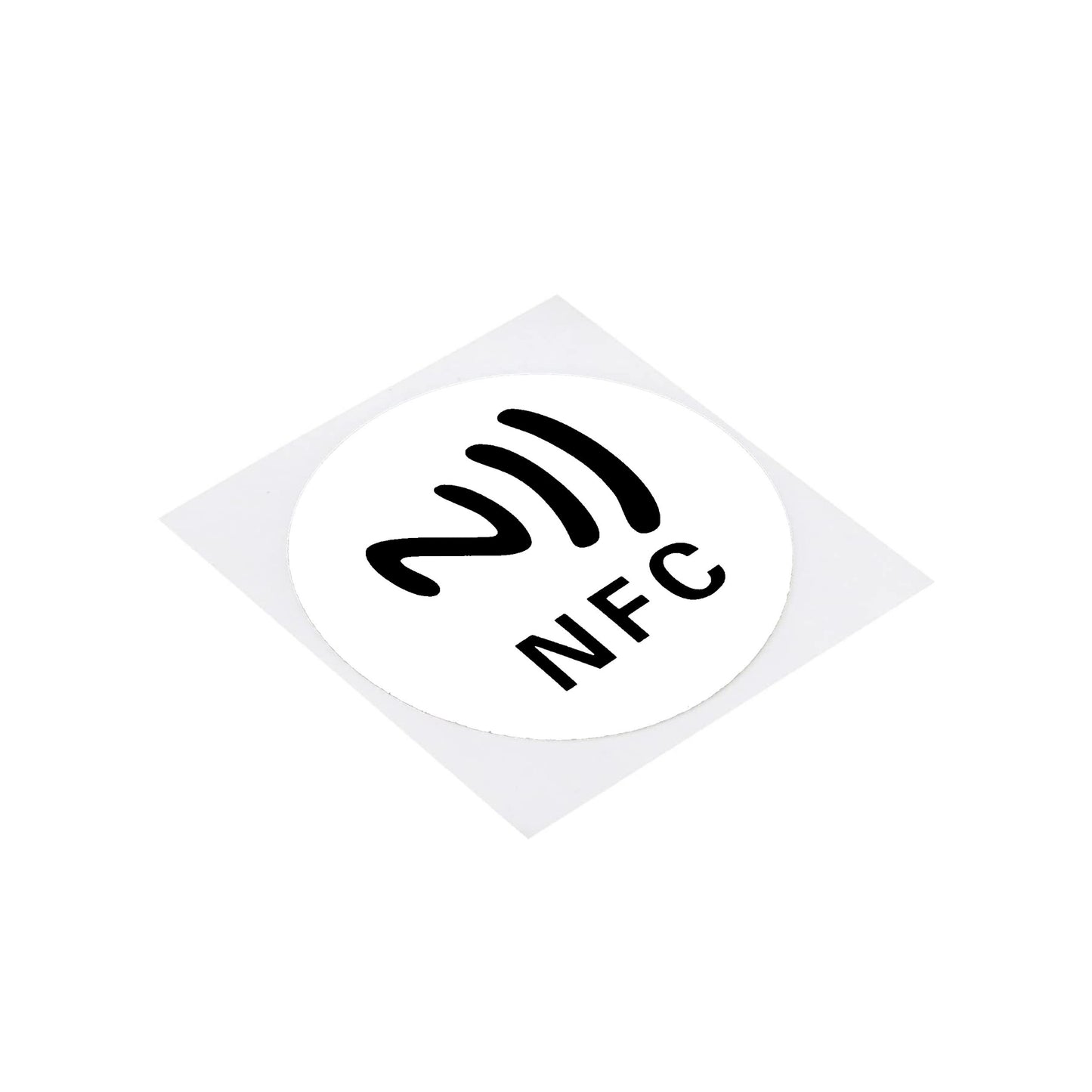 Samoprzylepna naklejka tag NFC z laminatem