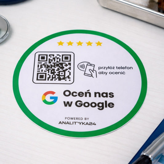 Naklejka NFC gabinet lekarski