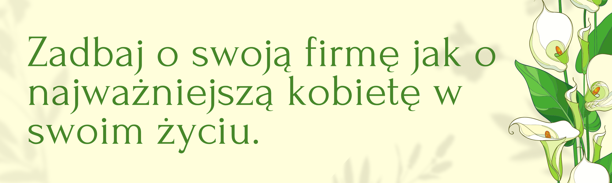 zadbaj o swoją firmę