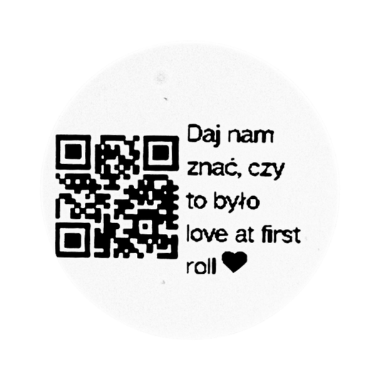 Naklejka QR opinie Google sushi bar restauracja recenzje klientów 3cm zestaw 468szt