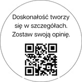 Naklejki QR 3 cm do opinii Google – zestaw 468 szt.