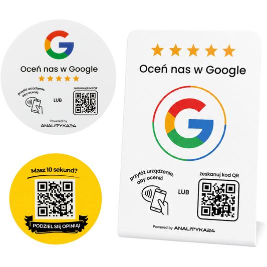 zestaw do opinii google