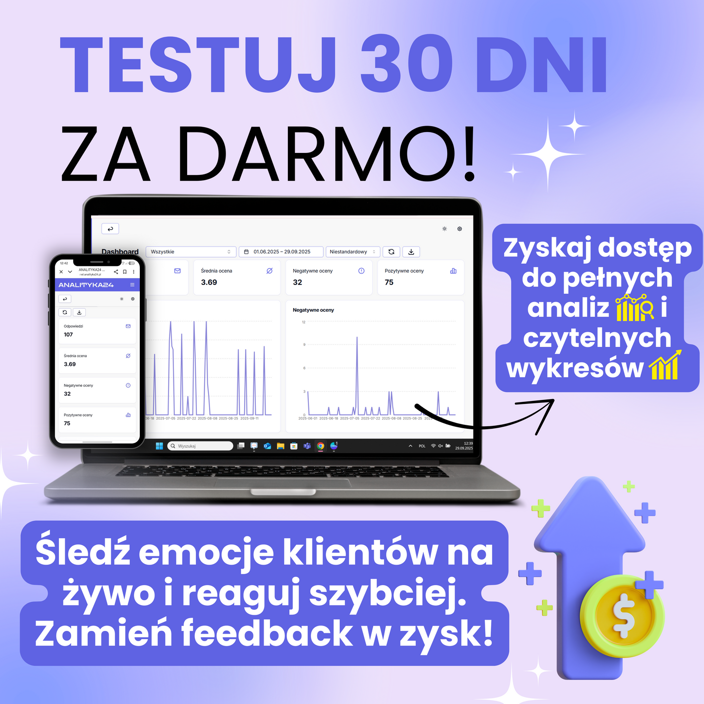Naklejka NFC + QR 8 cm – laminowana, mocny chip, unikalny design