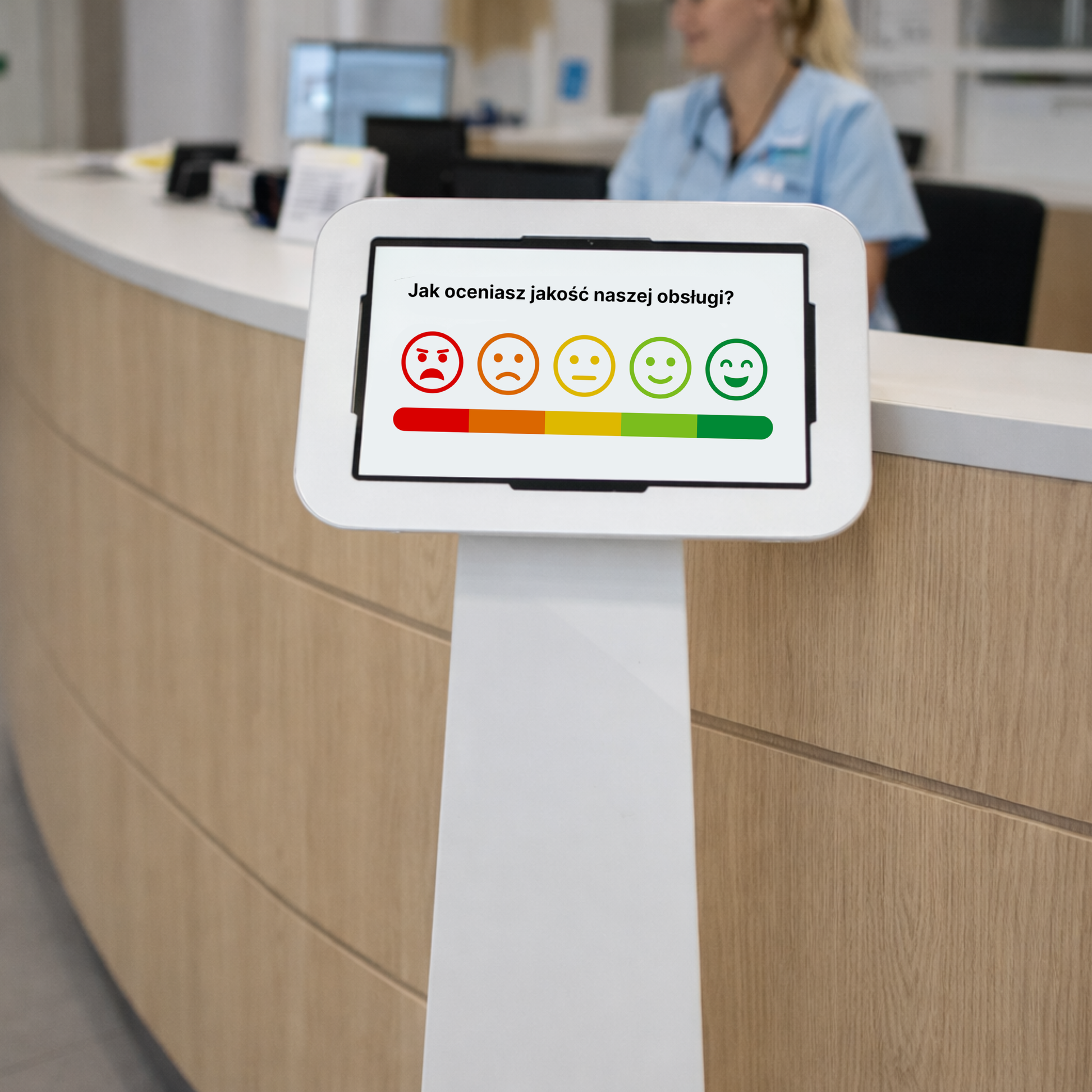 biały kiosk premium jak cenisz jakość naszej obsługi