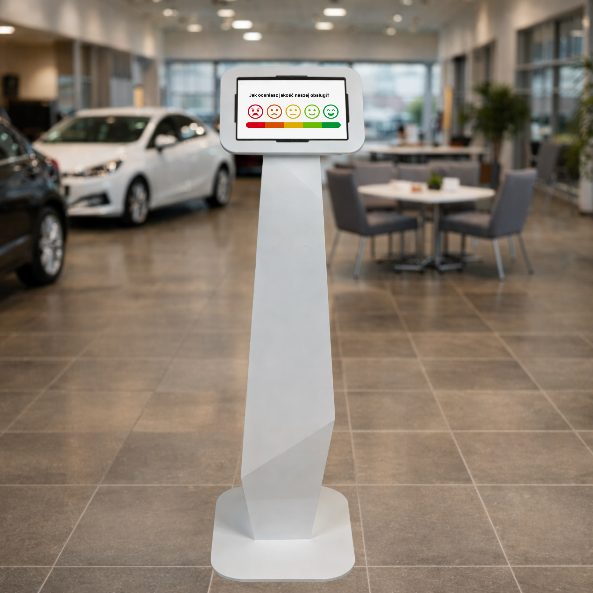kiosk premium w salonie samochodowym