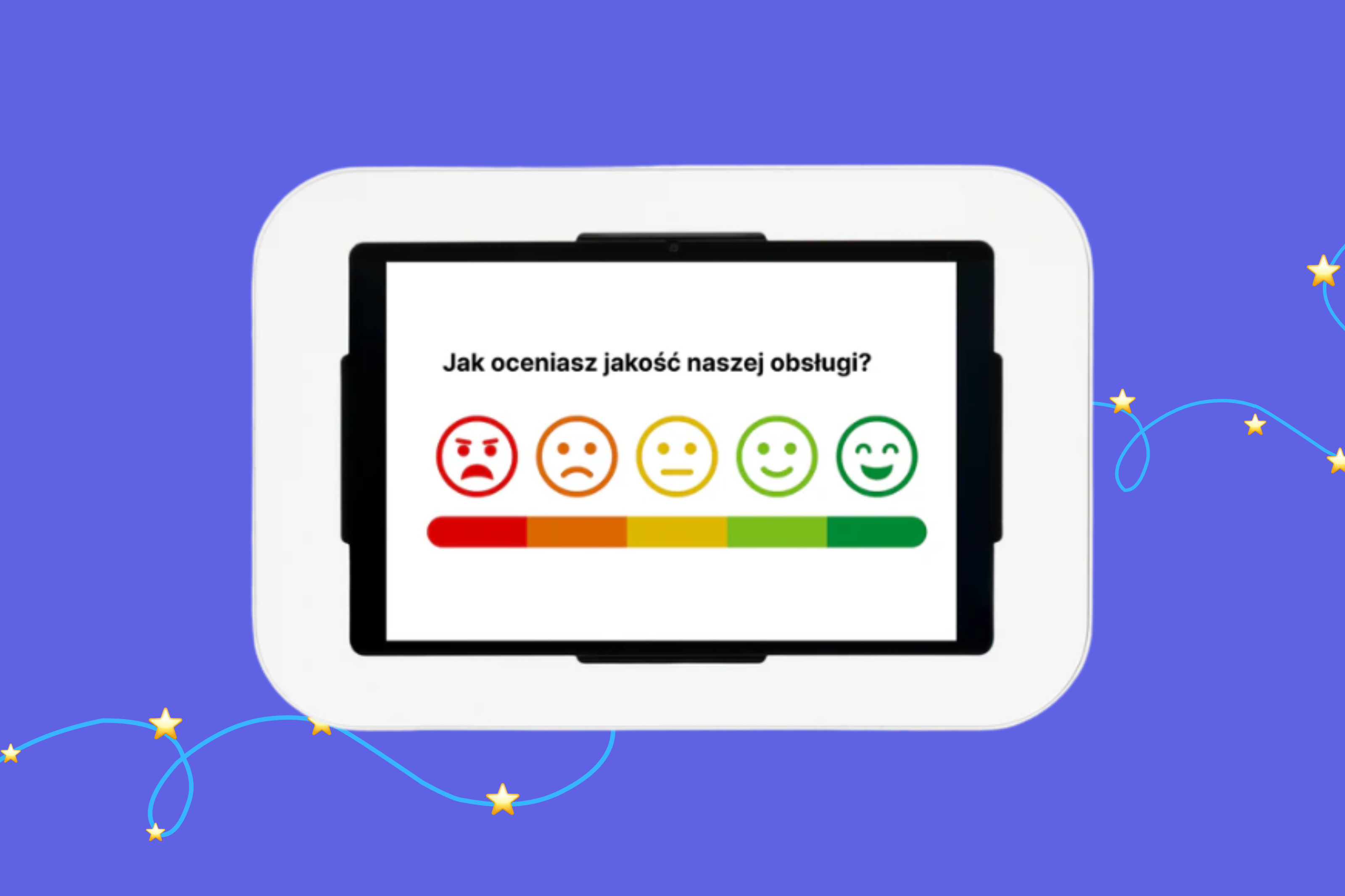 kiosk do zbierania opinii klientów