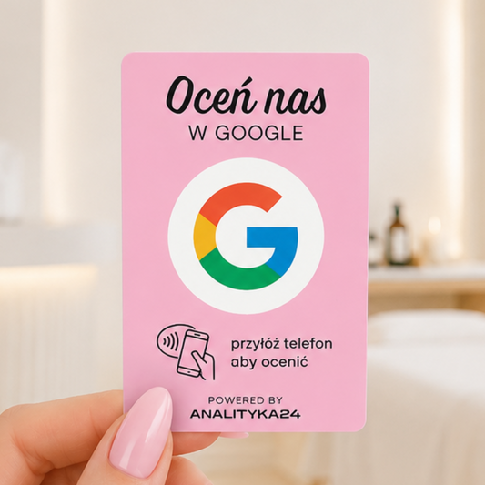 karta nfc różowa w spa