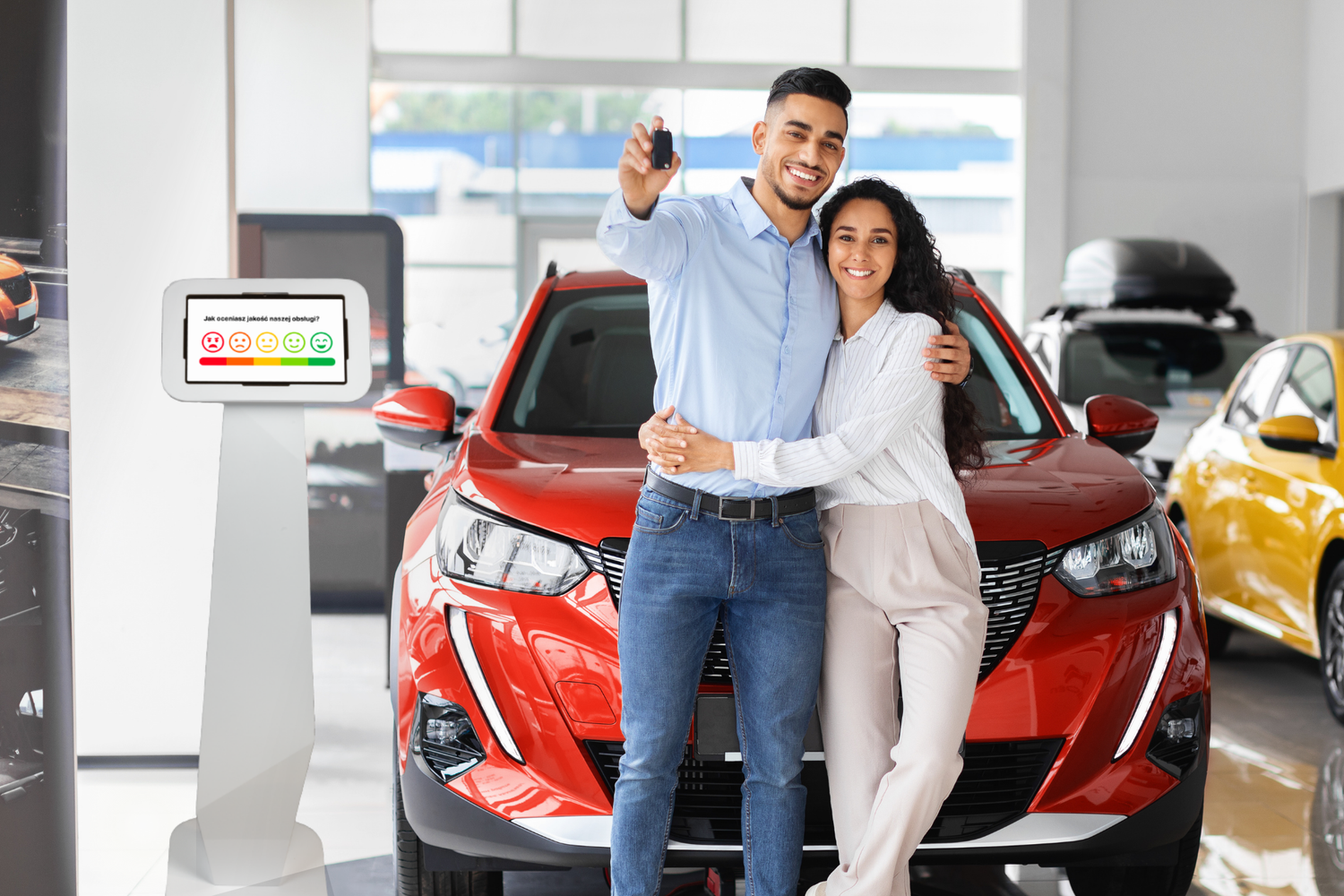 kiosk premium w salonie