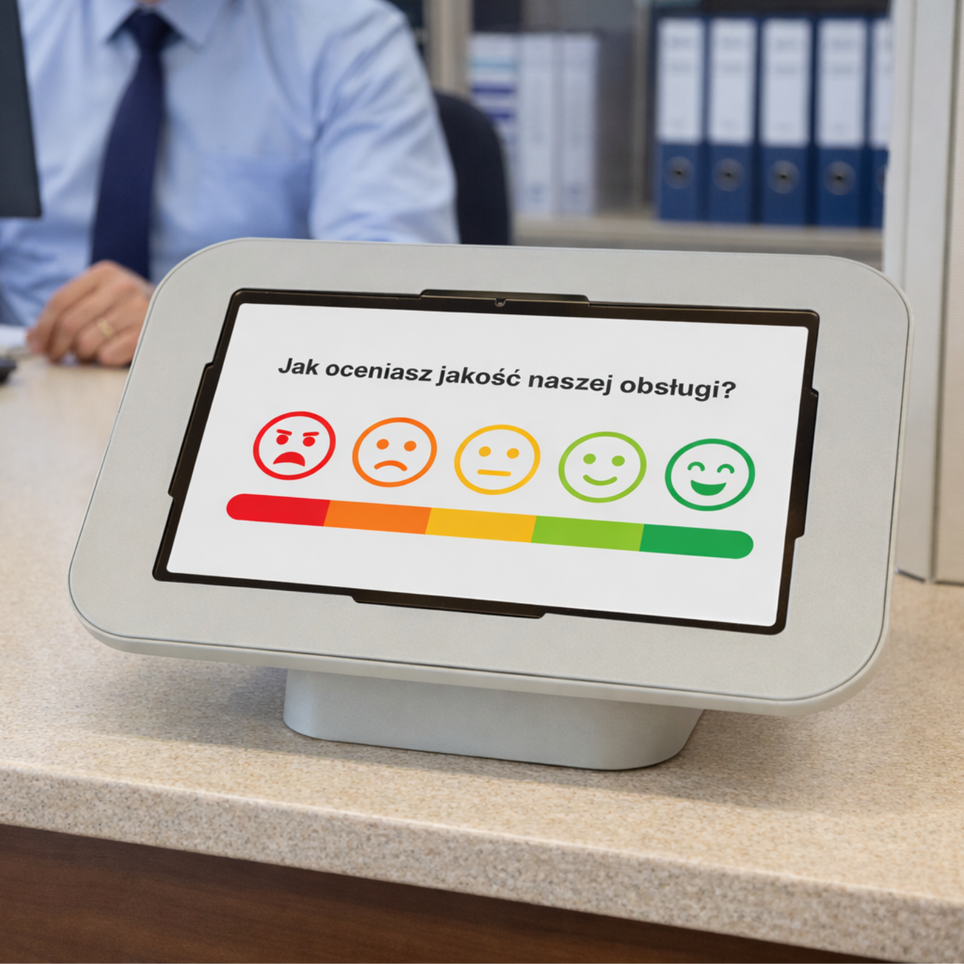kiosk do badania satysfakcji prze stanowisku urzędnika