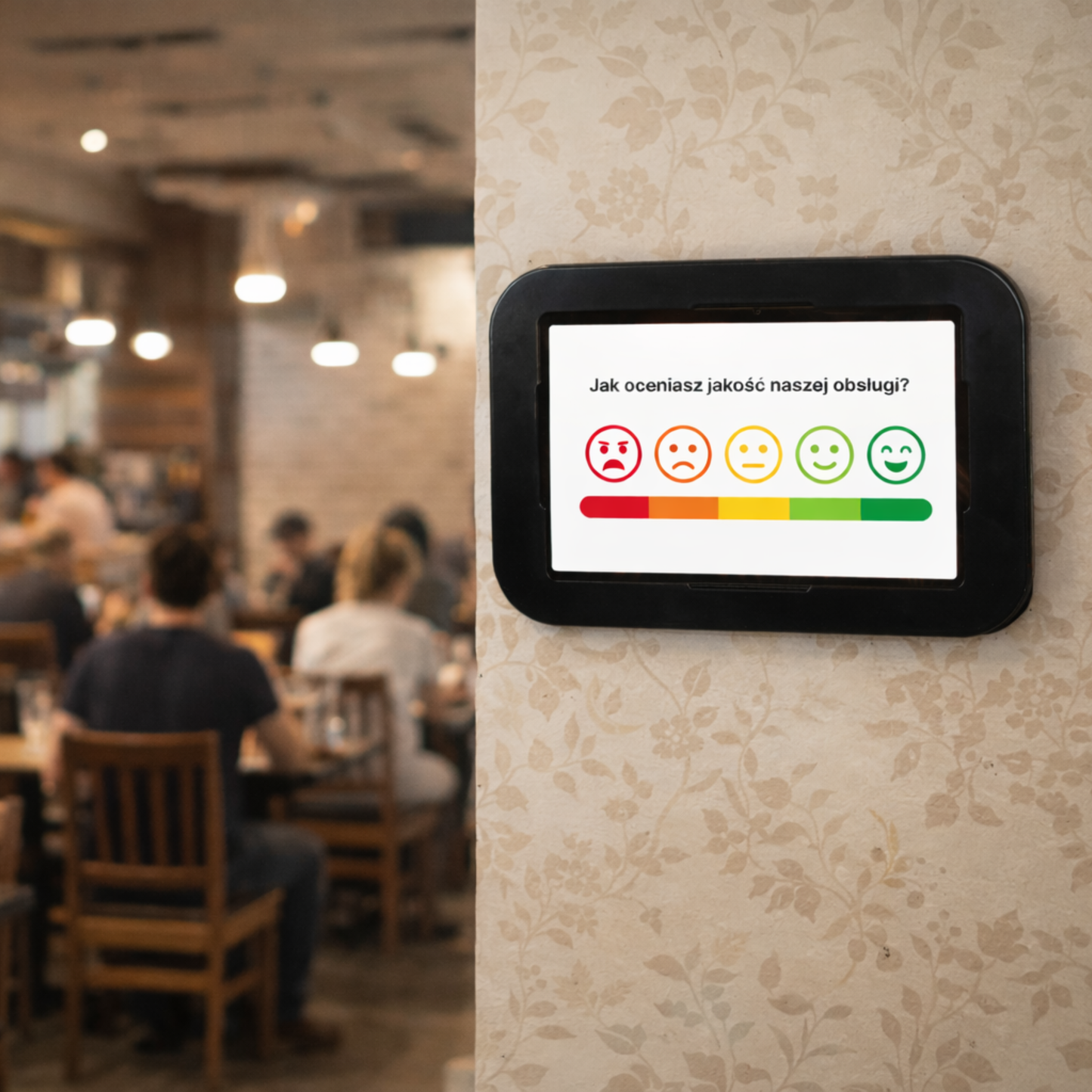 kiosk w restauracji premium