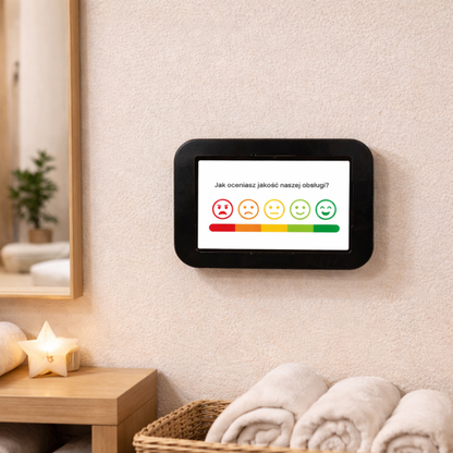 kiosk w salonie masażu