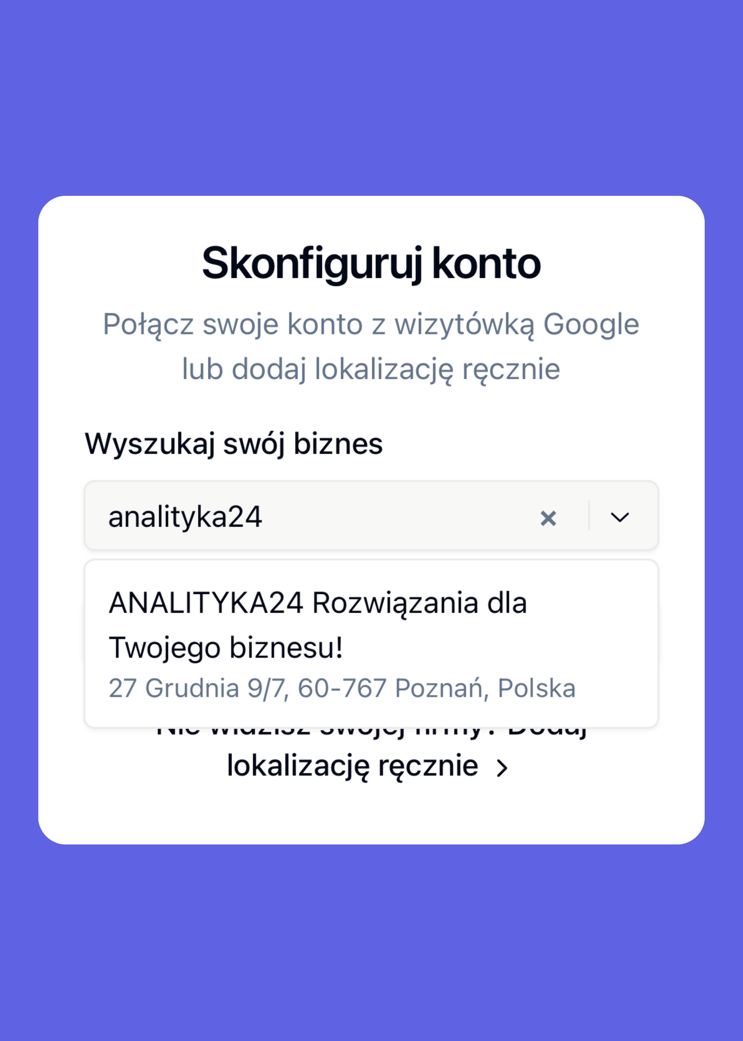 konfiguracja produktu krok 6