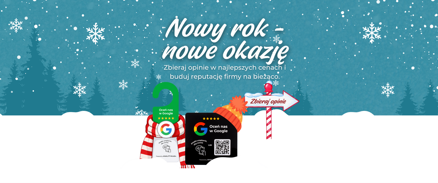 nowy rok - nowe okazję oraz produkty NFC z kodem QR
