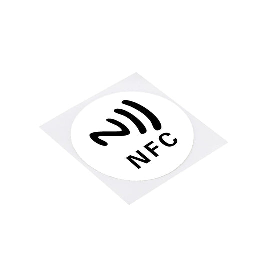 Samoprzylepna naklejka tag NFC z laminatem