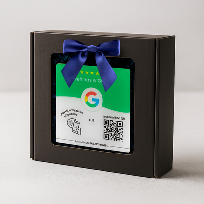 zapakowana zielona tabliczka nfc 