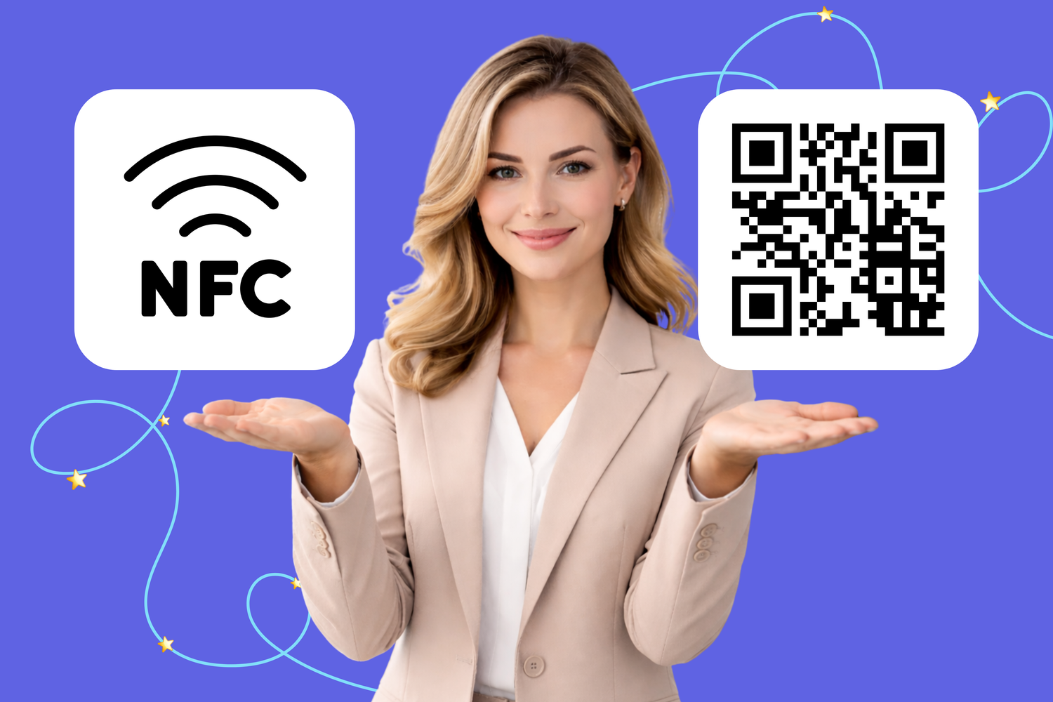 pani łączy NFC i kod QR w produktach analityka24