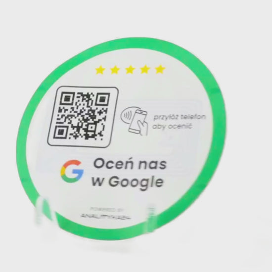 Naklejka Laminowana NFC 360