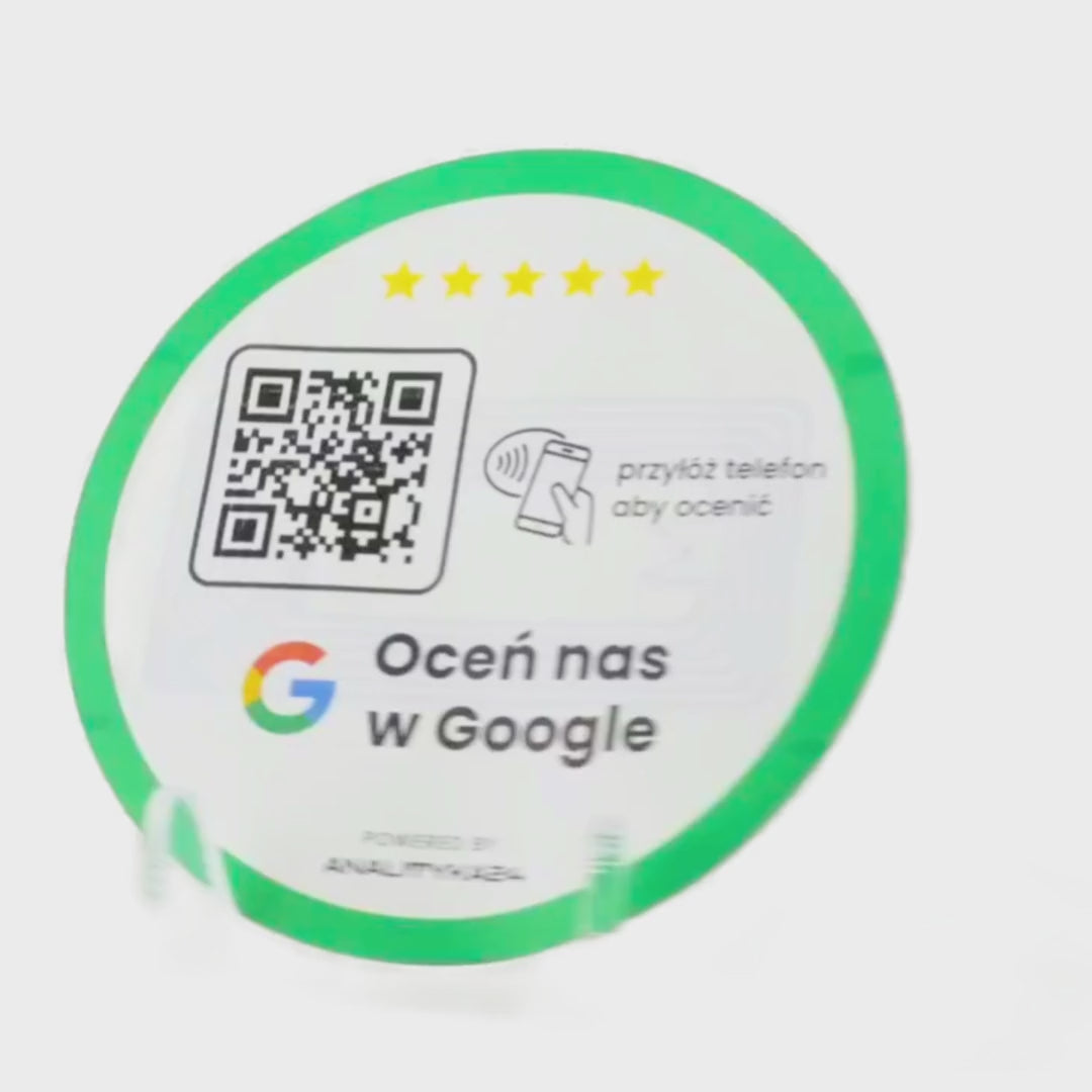Naklejka Laminowana NFC 360
