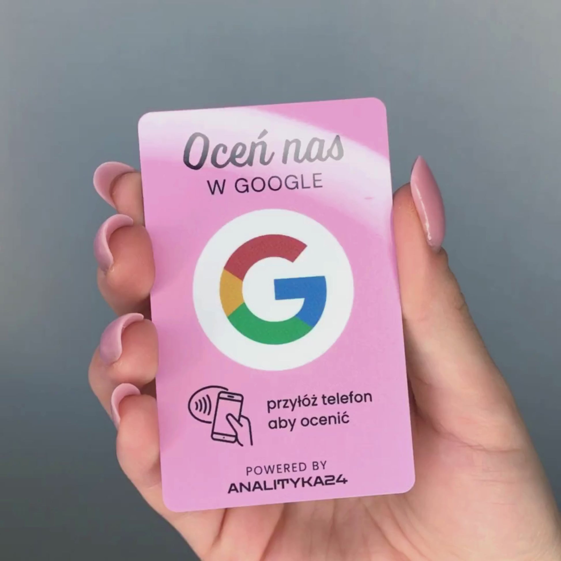 karta różowa nfc jak się mieni