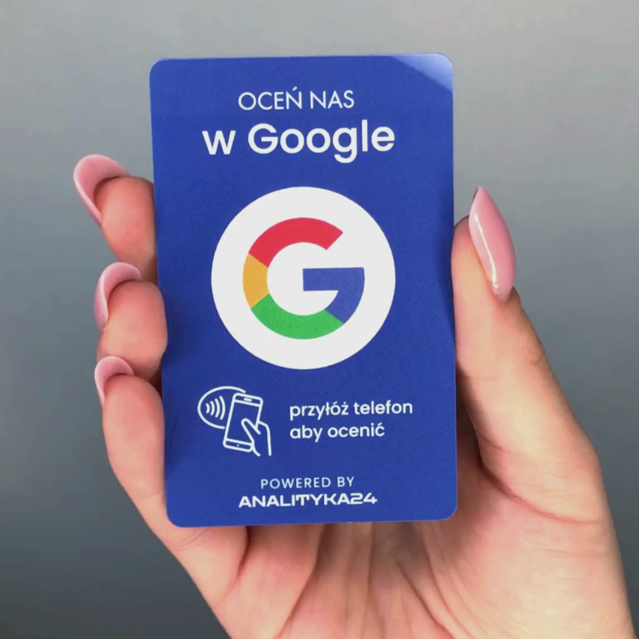 karta nfc niebieska jak się mieni