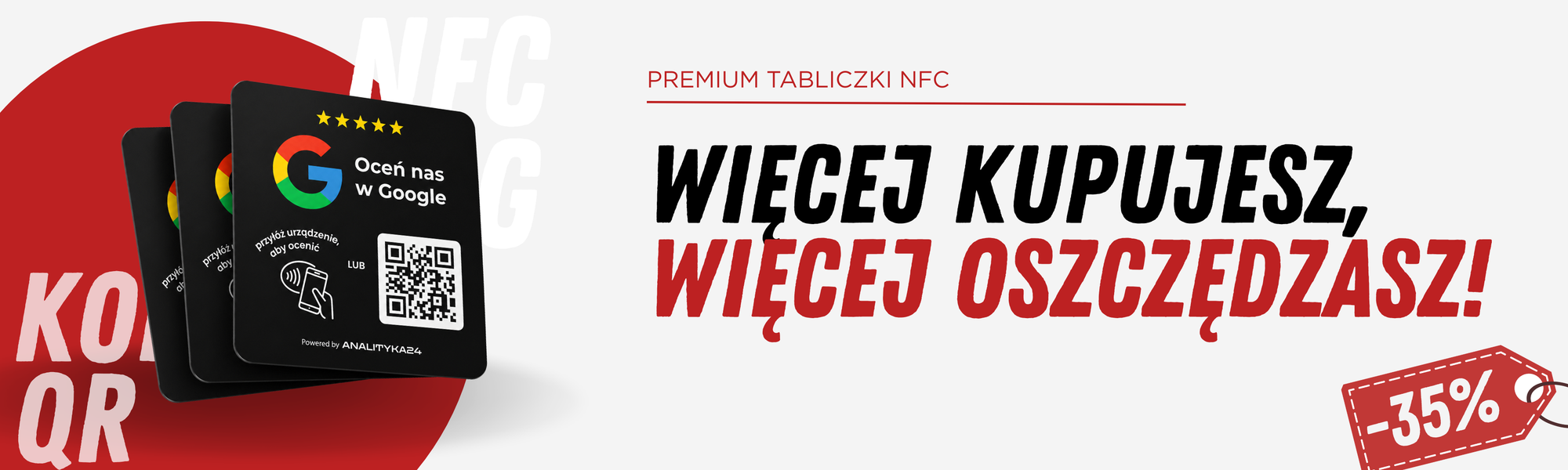 więcej kupujesz - więcej oszczędzasz!