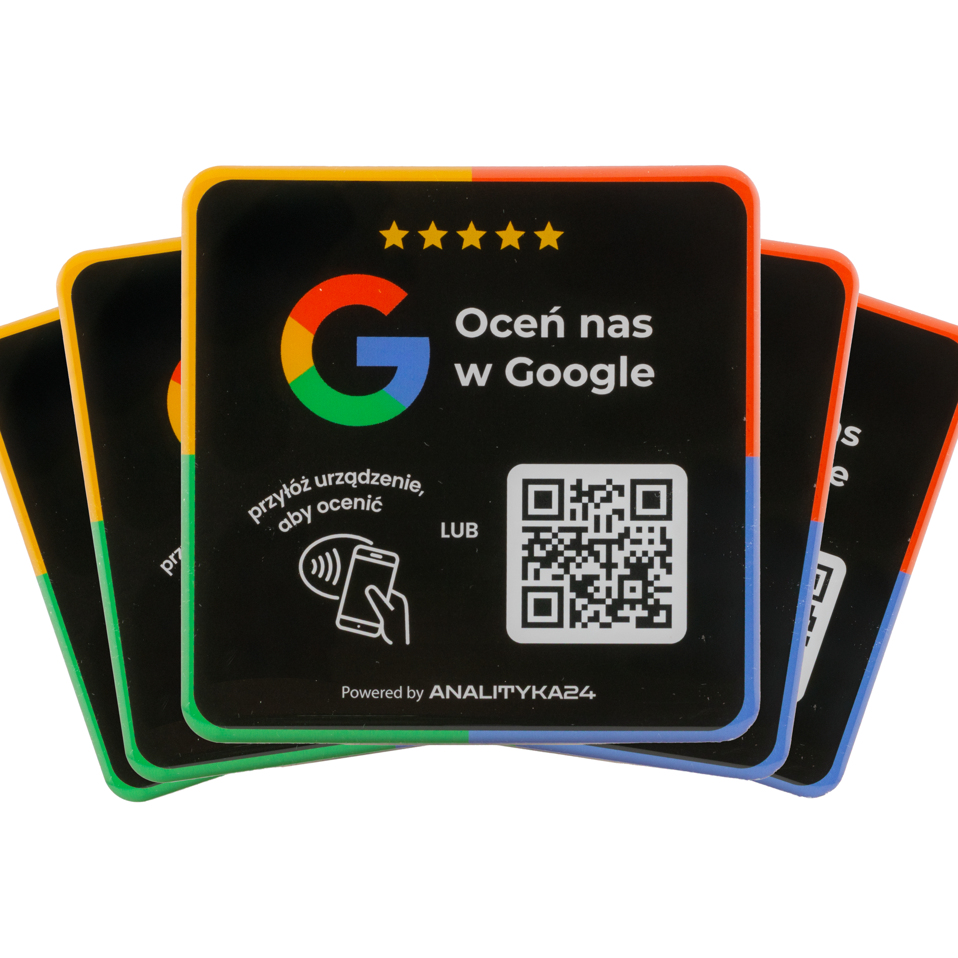 zestaw tabliczek nfc