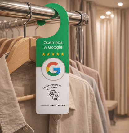 zawieszka nfc w sklepie 